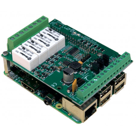 Shield IONO PI expansion board for Raspberry PI 4 relay 2 in analog 7 IO