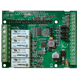 Placa de expansión Shield IONO PI para Raspberry PI 4 relé 2 en analógico 7 IO