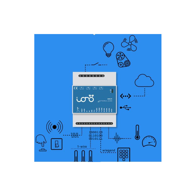 Ios On Raspberry Pi IONO PI Server based on Raspberry PI 4 relays 2 in analog 7 digital IOs