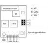 Wireless receiver switch and 2CH fixed and rolling code learning gate opener