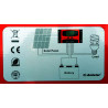 Controlador de carga de batería solar 12 / 24V 10A PWM mostrar umbrales ajustables