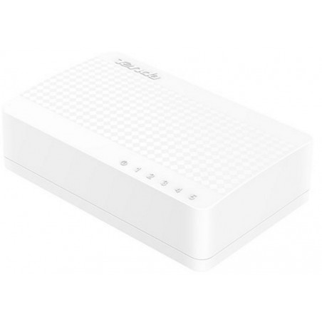 Tenda 5 ports 10 / 100Mbps ethernet compact à faible consommation