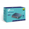 TP-LINK switch 5 ports 10/100 / 1000Mbps low consumption steel case