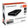 Box alluminio USB 3.0 Black per SSD/HDD 2.5” SATA DiskMaster 213B