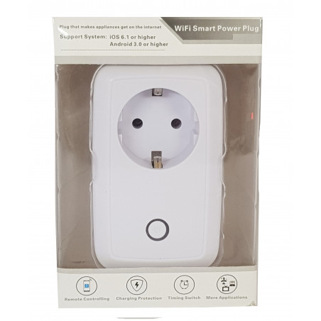 WiFi socket 10A 2200W remote control electric loads USB port timer with APP