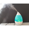 Maxi drop ultrasound humidifier multicolor LED aromatherapy chromotherapy