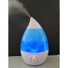 Maxi drop ultrasound humidifier multicolor LED aromatherapy chromotherapy