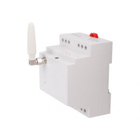 Télécommande GSM Rail DIN 2 IN 1 OUT relais de sonde de température thermostat