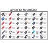 BOX 37 ASSORTED SENSORS FOR ARDUINO / RASPBERRY / ROBOTICS