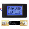 Energiezähler Multimeter Amperemeter Voltmeter Leistung LCD DC 6,5-100 V 100A