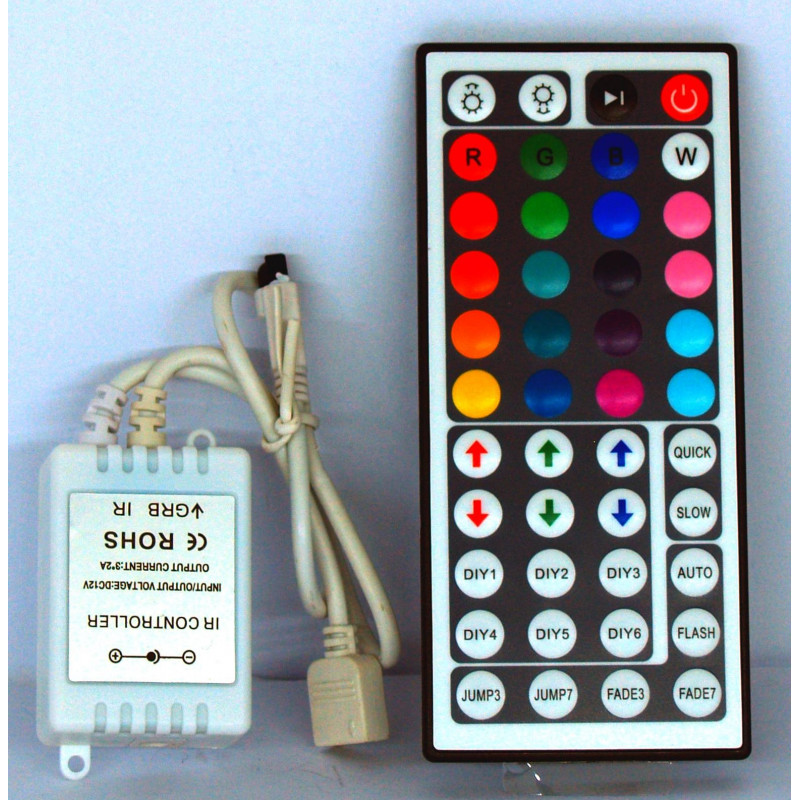 ADVANCED REMOTE CONTROL FOR COMMON ANODE RGB LED STRIPS