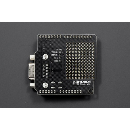 DB9 RS232 MAX3232 Shield with built-in multi-hole board for Arduino