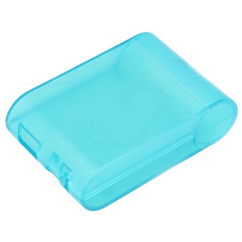 Box case plastic container for Arduino YUN blue color
