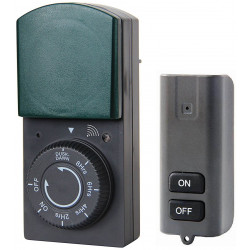 Ip44 Outdoor Programmer Timer Countdown Function with Sensor and Remote Control