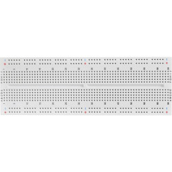 Breadboard scheda prototipizzazione 840 poli dimensioni 167.3 x 57.15 x 8.4 mm
