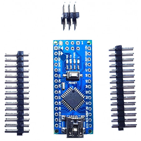 Arduino Nano Atmega168 compatibile scheda sviluppo microcontrollore USB CH340C