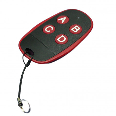 RC Copy Red universal remote control copies fixed code 433MHz remotes