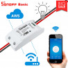 Sonoff Basic WiFi relé 230V 10A control remoto de dispositivos eléctricos inteligentes