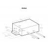 ANTI-SCALE ELECTRONIC MAGNETIC DESCALER PIPES + POWER SUPPLY PLUG