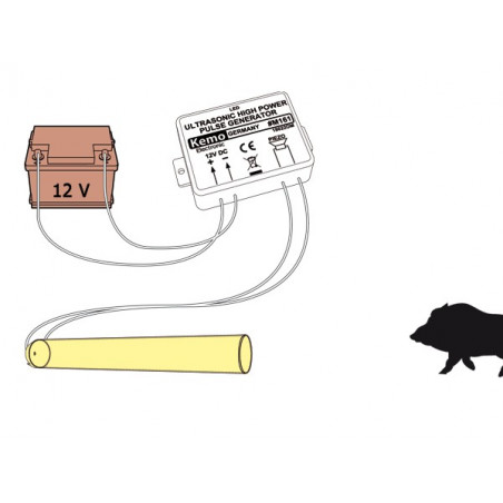 Transducteurs haute puissance répulsifs de brouilleur ultrasonique pour petits animaux 4