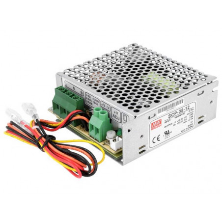 Fuente de alimentación conmutada 13,8V 2,6A SCP-35-12 UPS batería BACKUP