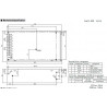 Fuente de alimentación conmutada 13,8V 10,5A AD-155A batería SAI BACKUP