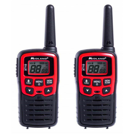 Coppia radio ricetrasmettitori MIDLAND C1176 XT10 16 canali PMR446