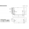 Fuente de alimentación conmutada universal estabilizada de 12V DC 1.3A RS-15-12