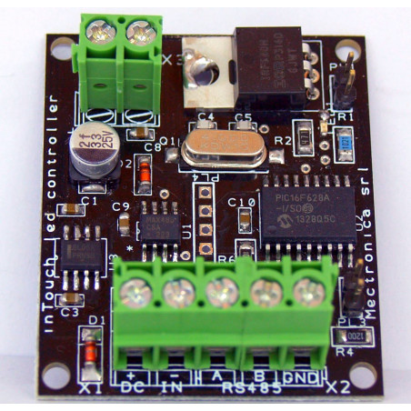 Controlador LED de bus MB: brillo de LED y controlador de potencia PWM en BUS RS485