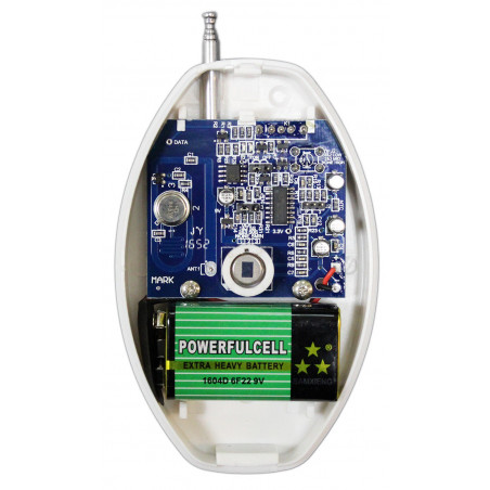 Drahtloser 433,92-MHz-Batterietür-Fenstervorhang-PIR-Sensor für Alarm 2800-LED