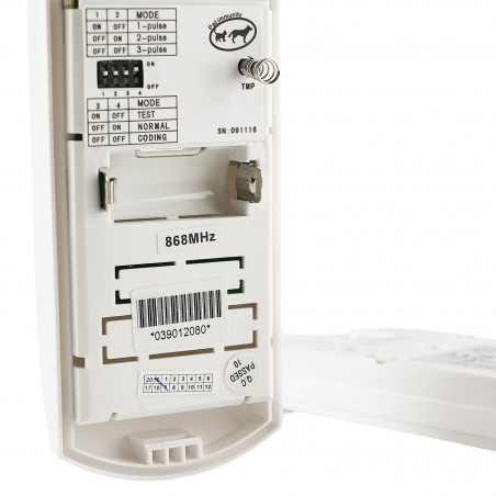 Sensore volumetrico PIR antifurto a batteria wireless 868 MHz Defender PET immune