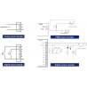 KIT PC-Schnittstelle USB I / O 5 Eingang 8 Ausgang Analog 2 in 2 aus K8055N