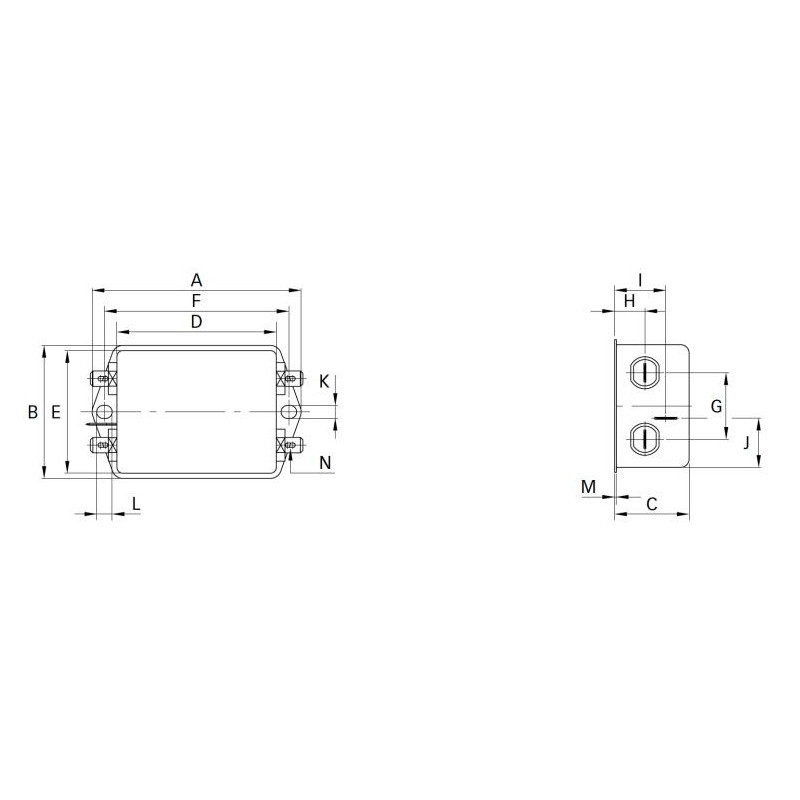 FILTER 220VAC 16A EMI UNTUK PELINDUNG RF MRI - Cina FILTER EMI 16A, FILTER EMI U FILTER 220VAC 16A EMI UNTUK PELINDUNG RF MRI - Cina FILTER EMI 16A, FILTER EMI U