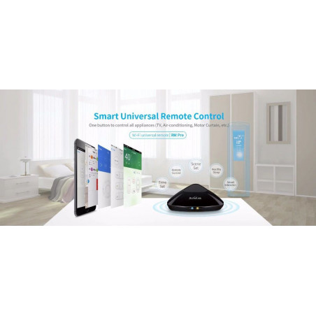Broadlink Rm3 Pro + WiFi IR RF Controlador de automatización del hogar Aplicación universal inteligente