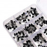 SET 300 TRANSISTOR 15 ASSORTED MODELS TO-92 in resealable plastic tray