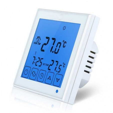 Hinterleuchteter SMART WIFI TOUCH SCREEN eingebauter Thermostat ANDROID IOS APP