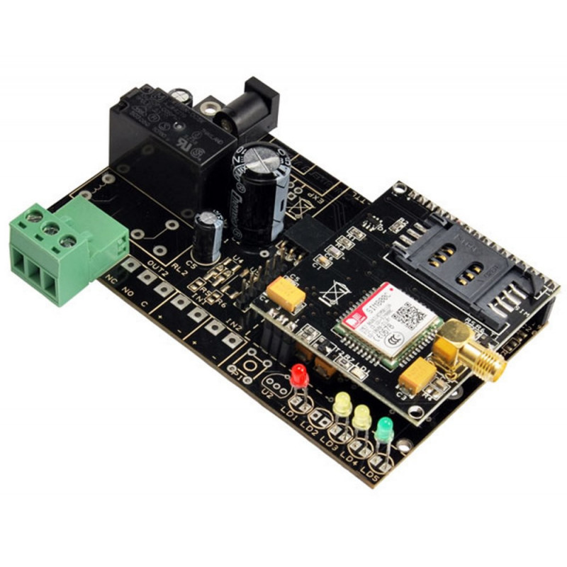 GATE OPENER ou GSM SWITCH mobile smartphone 9-32V DC 200 utilisateurs