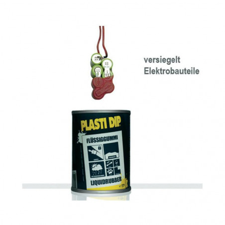 Black Liquid Rubber Plasti Dip® 429ml jar UV and weather resistance