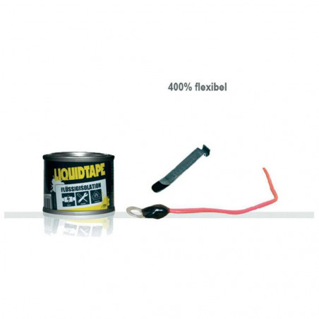 Black liquid insulator Plasti Dip® 118ml 55000V / mm anti abrasion with brush