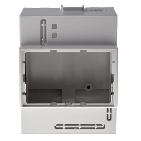 Quadratischer Modulbehälter für Himbeer PI B 2, B + mit Montage auf DIN-Stange