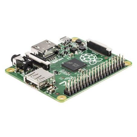 PC integrado Raspberry PI A + ARM 700MHz 256MB RAM, USB, micro SD, HDMI