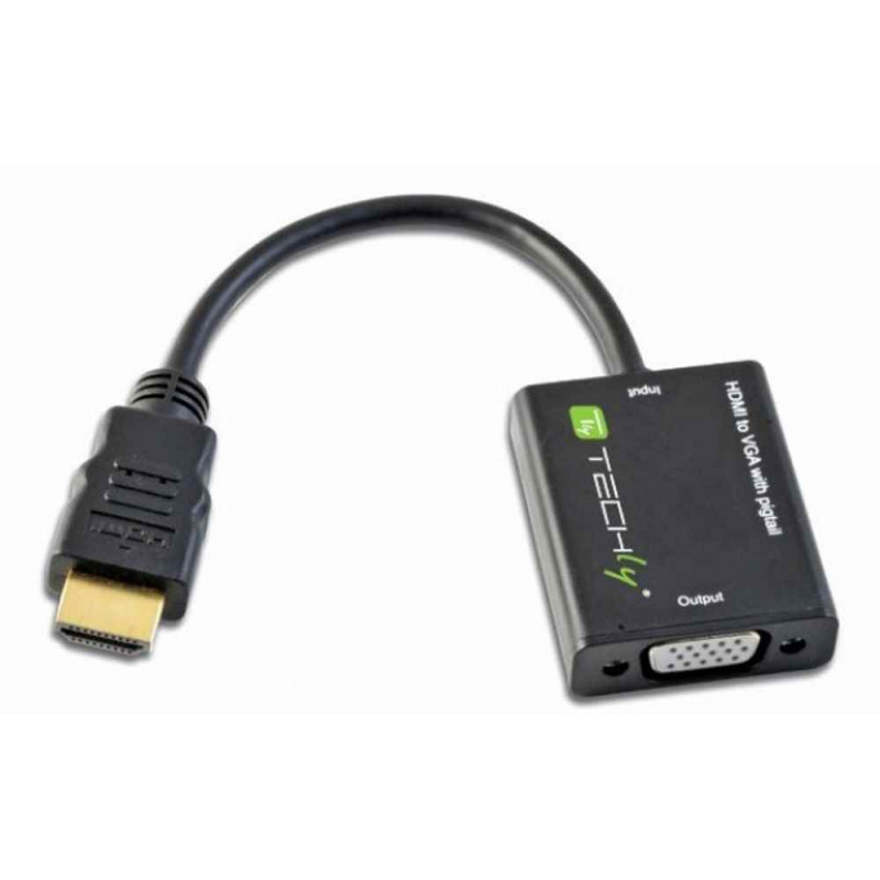Cavo convertitore e adattatore da HDMI a VGA compatibile Raspberry, embedded, Console e PC