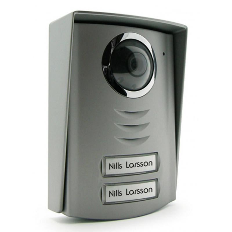 2-BUTTON ROOM EXTERNAL ENTRANCE PANEL FOR NORDSTROM RANGE VIDEO DOOR PHONE