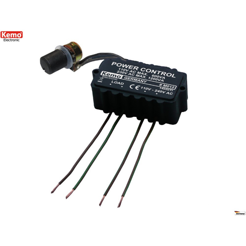 POWER CONTROL 110-240V 600VA for motors, heaters and bulbs