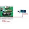 Transmisor TX 1 canal 433.92MHz 12V SC2262 para radio controles y sensores de alarma