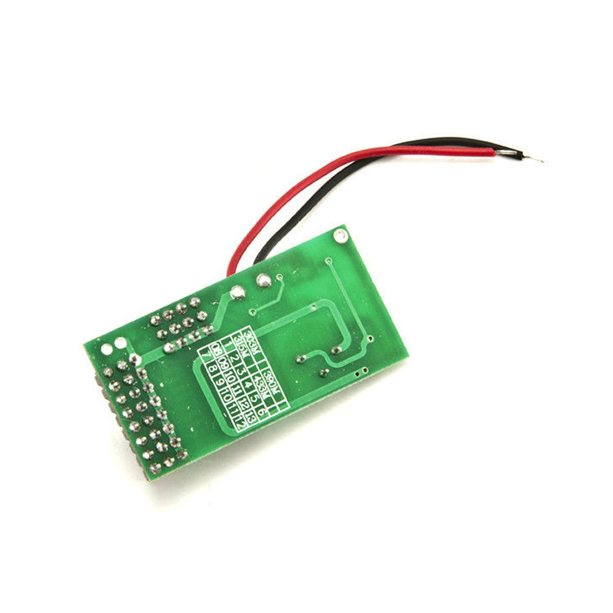 Sc2262 TX-Sender 1 Kanal 433,92 MHz 12 V SC2262 für Funksteuerungen und ...