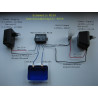 Interruttore presenza acqua o liquidi conduttivi 12V DC con contatto a relè in uscita