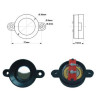 Miniatur-Ultraschallwandler-Lautsprecherdurchmesser 30 mm, Lötkontakte