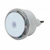 Electraline LED avec capteur crépusculaire et prise Electraline 58307 10A