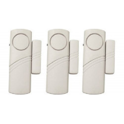 SET 3pcs Wireless alarm for doors and windows battery powered